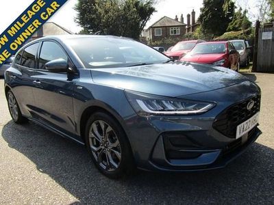 Used Ford Focus ST-Line 125 HP (91 kW) 2022 Blue Hatchback