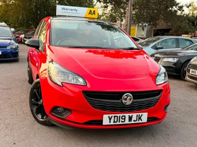 Used Vauxhall Corsa 90 HP (66 kW) 2019 Red Hatchback