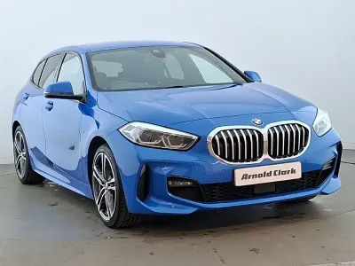 Used BMW 118 M Sport 136 HP (100 kW) 2022 Blue Hatchback