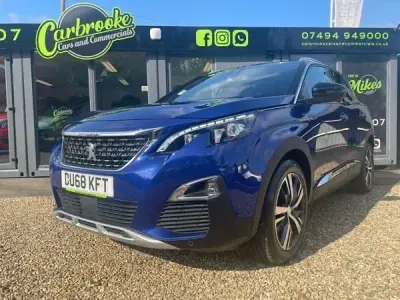 Gebraucht Peugeot 3008 GT-line 130 PS (95 kW) 2018 Blau Kleinwagen