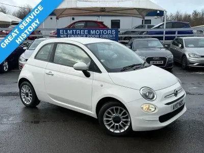 Gebraucht Fiat 500 Pop Star 69 PS (50 kW) 2017 Weiß Kleinwagen