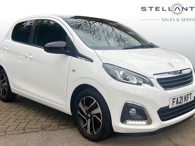 used Peugeot 108 1.0 ALLURE EURO 6 (S/S) 5DR PETROL FROM 2021 FROM NOTTINGHAM (NG5 2DA) | SPOTICAR