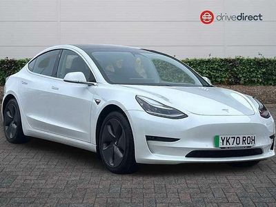 White Used 2020 Tesla Model 3 Long Range AWD Sedan | £17,850 (Fair price)
