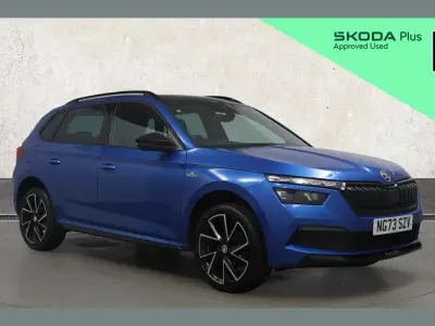 Used Skoda Kamiq Monte Carlo 150 HP (110 kW) 2024 Blue SUV