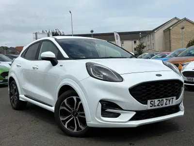 Used Ford Puma ST-Line 125 HP (91 kW) 2020 White SUV