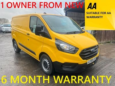 Yellow Used 2019 Ford Transit Custom Van | £7,995 (Fair price)