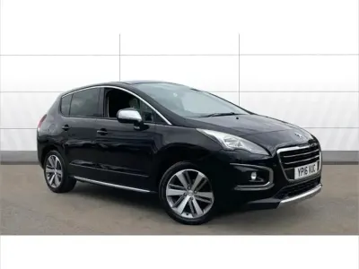 Used Peugeot 3008 Allure 117 HP (86 kW) 2016 Black Hatchback