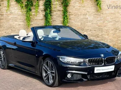 Usado BMW 440 M Sport 322 CV (236 kW) 2017 Negro Descapotable