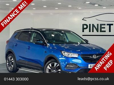 Used Vauxhall Grandland X Sport 130 HP (95 kW) 2019 Blue SUV