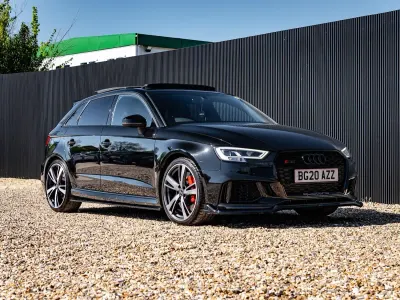 Used Audi RS3 Sport 400 HP (294 kW) 2020 Black Sedan