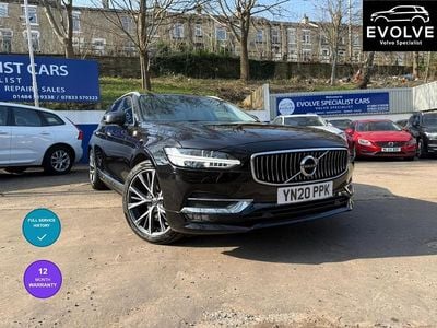 Used Volvo V90 Inscription 190 HP (139 kW) 2020 Black Estate