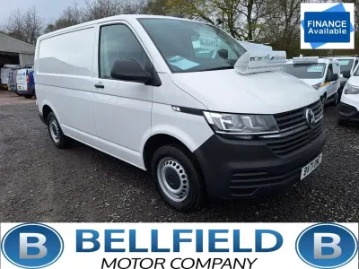 Begagnad VW Transporter Startline 2021 Vit Van