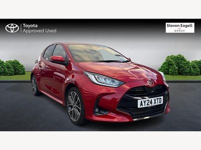 Used Toyota Yaris Hybrid 2024 Red Hatchback