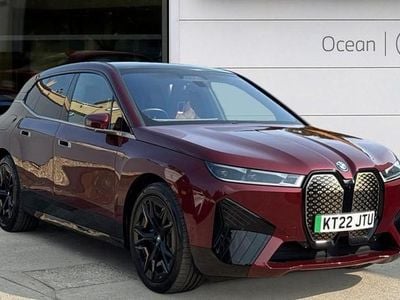 Used BMW iX Comfort Edition 455 kW (619 HP) 2022 Red SUV