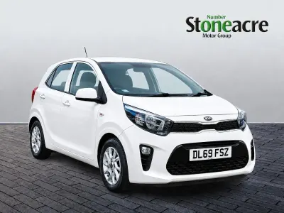 Used Kia Picanto 66 HP (48 kW) 2019 White Hatchback