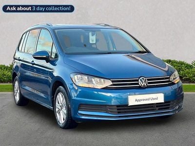 Blue Used 2021 VW Touran Family MPV | £23,259 (Fair price)