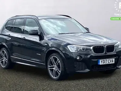 Used BMW X3 M Sport 190 HP (139 kW) 2017 Black SUV