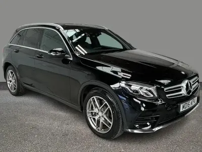 Used Mercedes GLC220 AMG line 170 HP (125 kW) 2016 Black SUV