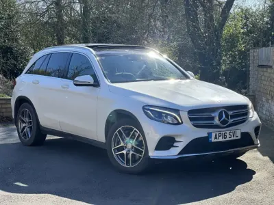 Used Mercedes GLC220 AMG Line Premium 2016 White SUV