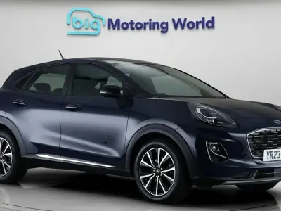Begagnad Ford Puma Titanium 125 HK (91 kW) 2023 Blå SUV