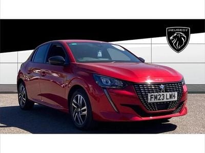 Second-hand Peugeot 208 Allure+ 131 CP (96 kW) 2023 Roșu Hatchback