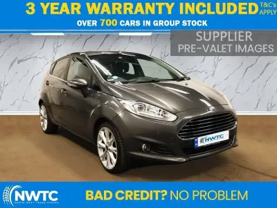 Używany Ford Fiesta Titanium 125 KM (91 kW) 2015 Szary Hatchback