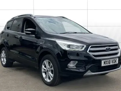 Used Ford Kuga Titanium 120 HP (88 kW) 2018 Black SUV