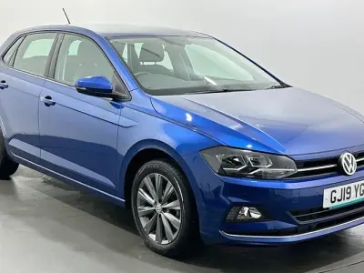 Used VW Polo SEL 116 HP (85 kW) 2019 Blue Hatchback