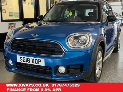 Used Mini Cooper Countryman Chili 136 HP (100 kW) 2018 Blue SUV