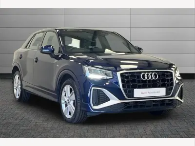Used Audi Q2 S-Line 150 HP (110 kW) 2022 Blue SUV