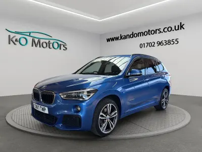 Used BMW X1 M Sport 190 HP (139 kW) 2017 Blue SUV