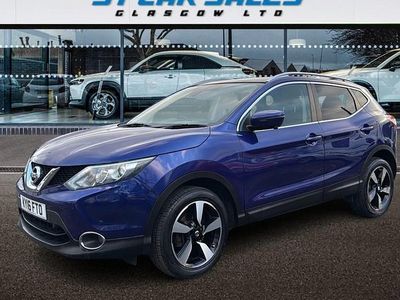 Used Nissan Qashqai N-TEC 110 HP (80 kW) 2016 Blue SUV