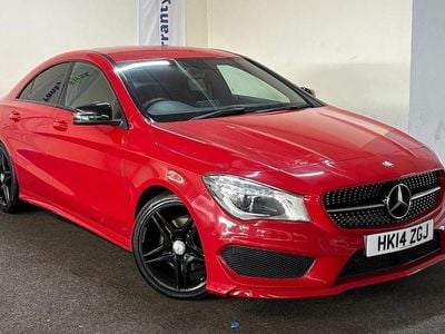 Red Used 2014 Mercedes CLA220 AMG Sedan | £9,295 (Good price)