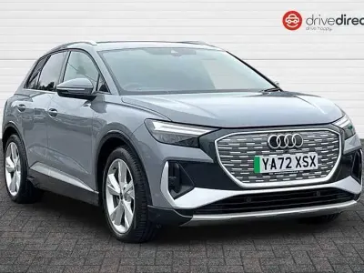 Second-hand Audi Q4 e-tron S-Line 219 kW (299 CP) 2023 Gri SUV