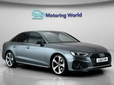 Used Audi A4 Black Edition 150 HP (110 kW) 2021 Grey Sedan