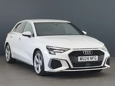 Usado Audi A3 S-Line 150 HP (110 kW) 2024 Branco Citadino
