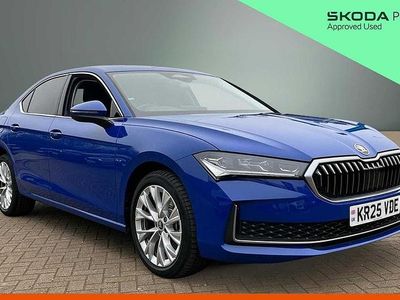 Used Skoda Superb SE L 193 HP (141 kW) 2025 Blue Hatchback