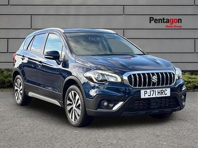 Blue Used 2021 Suzuki SX4 S-Cross SZ-T SUV | £14,595 (Fair price)