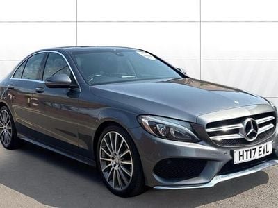 Begagnad Mercedes C250 AMG Line Premium 204 HK (150 kW) 2017 Grå Kombi