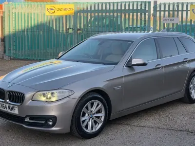 Usado BMW 518 Advantage 2014 Plateado Familiar