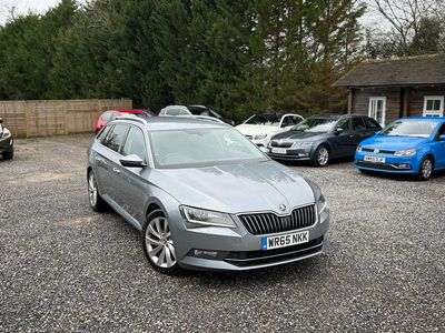 Grey Used 2015 Skoda Superb SE L Executive Estate | £6,495
