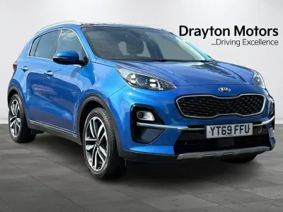 Used Kia Sportage 134 HP (98 kW) 2019 Blue SUV