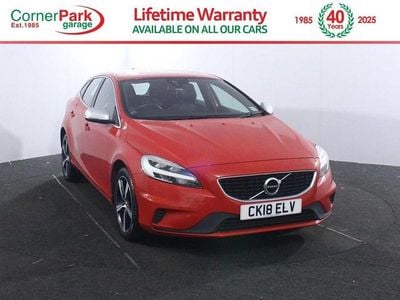Used Volvo V40 R-Design 122 HP (89 kW) 2018 Red Hatchback