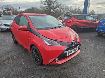 Red Used 2017 Toyota Aygo x-style Hatchback | £7,995 (Fair price)