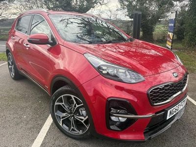 Used Kia Sportage GT-Line 2019 Red SUV
