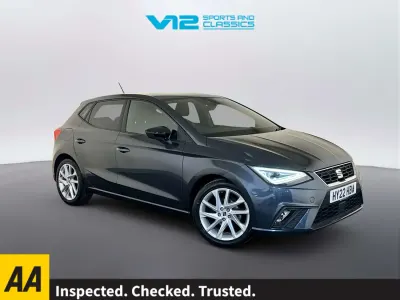 Usado Seat Ibiza FR 95 CV (69 kW) 2022 Gris Utilitario