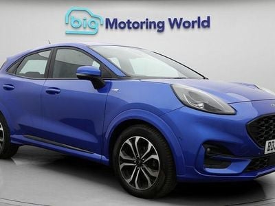 Used Ford Puma ST-Line 125 HP (91 kW) 2022 Blue SUV