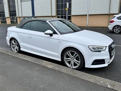 used Audi A3 Cabriolet (2018/67)S Line 1.5 TFSI 150PS S Tronic auto 2d