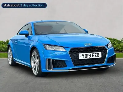 Usado Audi TT S-Line 245 CV (180 kW) 2019 Azul Coupe