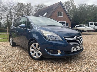 Used Vauxhall Meriva 110 HP (80 kW) 2014 Blue MPV